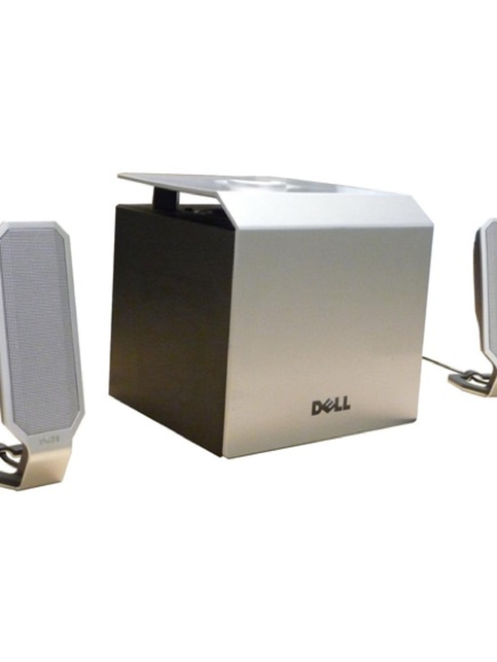 Dell Silver & Black Desktop Speaker System with Subwoofer